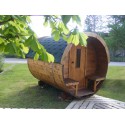 Sauna nórdica 195x350 en Avet tractat Thermowood