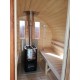Sauna nórdica 195x250 en Avet tractat Thermowood