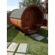 Sauna nórdica 195x250 en Avet tractat Thermowood
